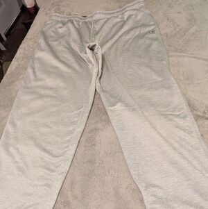 AND1 Men’s Gray Fleece Sweatpants Drawstring Athletic Lounge Pants